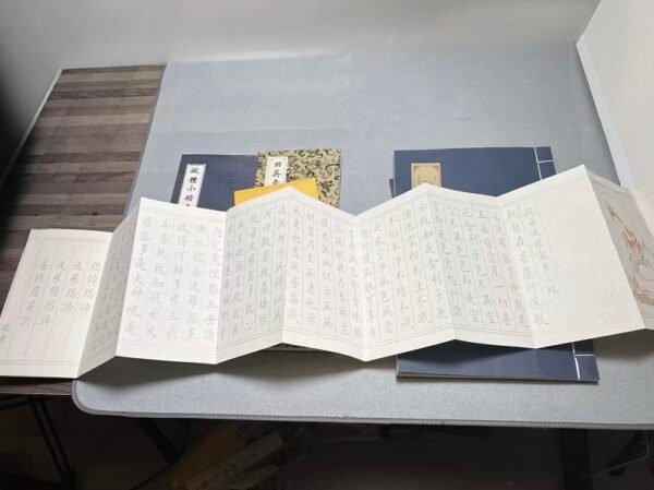 22*11cm The Tracing Copying Writing  Paper Xuan Paper  Art Paper Hanji Shodo Calligraphy Book Set of  <Prajna Paramita Heart Sutra >