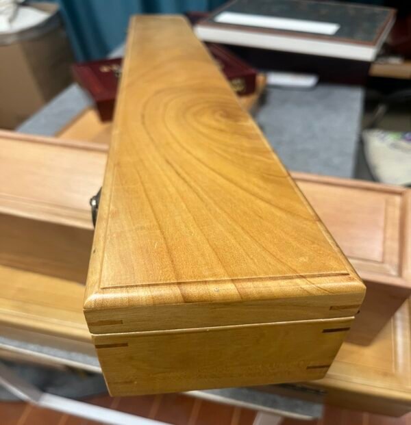 Xuan Paper Chinese Hanji Shodo Painting Kanji Calligraphy Hand Scroll Camphor Wooden Box