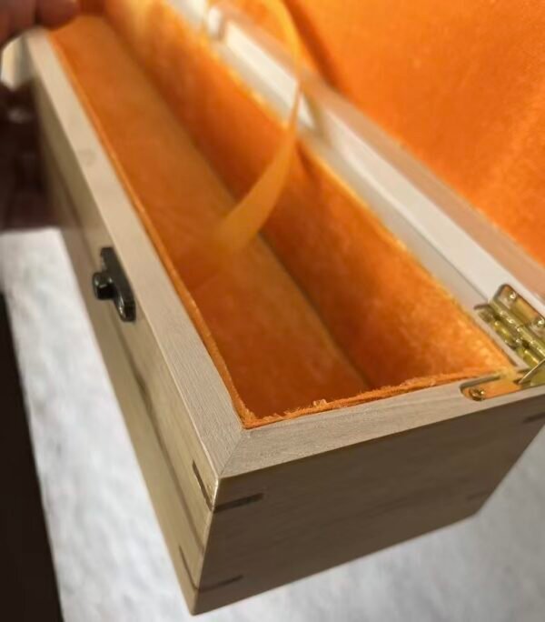 Xuan Paper Chinese Hanji Shodo Painting Kanji Calligraphy Hand Scroll Camphor Wooden Box