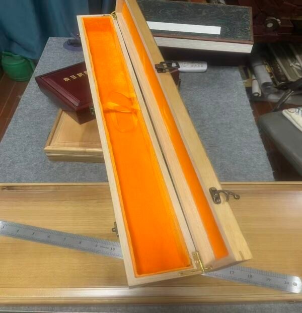 Xuan Paper Chinese Hanji Shodo Painting Kanji Calligraphy Hand Scroll Camphor Wooden Box