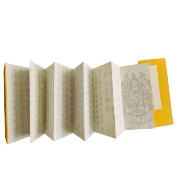 000 Xuan Paper Art Paper Hanji Shodo Kanji Calligraphy Paper Booklet for writing <The Great Compassion Mantra >