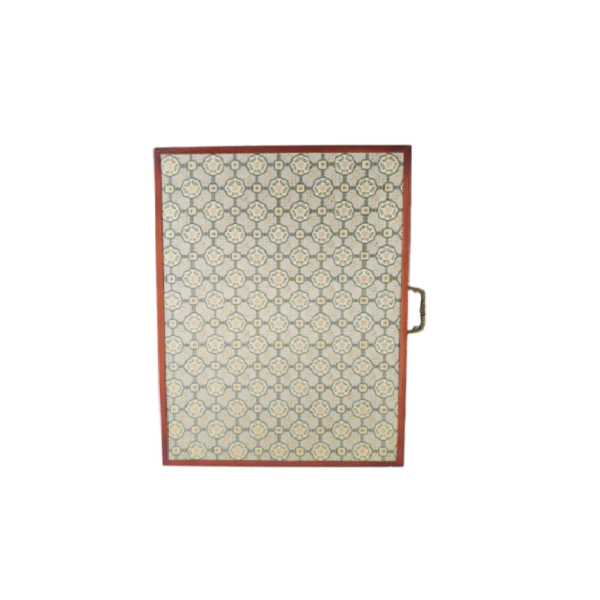 004 45*32cm Xuan Paper Art Paper Calligraphy Painting Brochure Song Brocade Face Red Wood Box