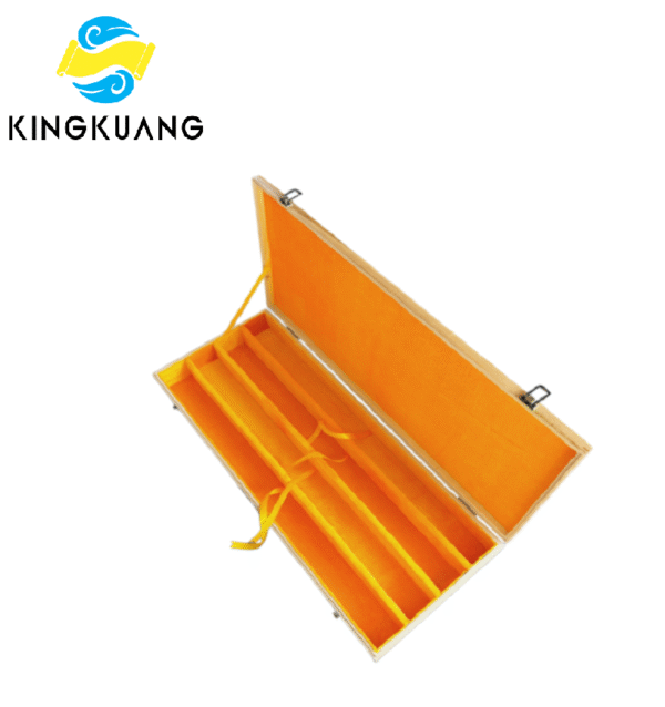 4 Pcs Xuan Paper Mounted Hand Scrolls for Chinese Hanji Shodo Painting Calligraphy Camphor Wood Box