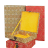A4 29.7*21cm Xuan Paper Wood Frame Song Brocade Box Sets.