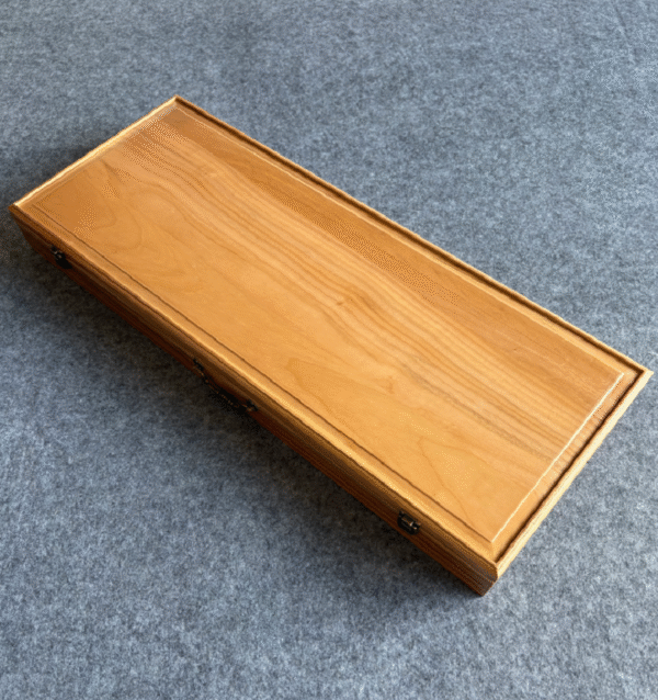 4 Pcs Xuan Paper Mounted Hand Scrolls for Chinese Hanji Shodo Painting Calligraphy Camphor Wood Box