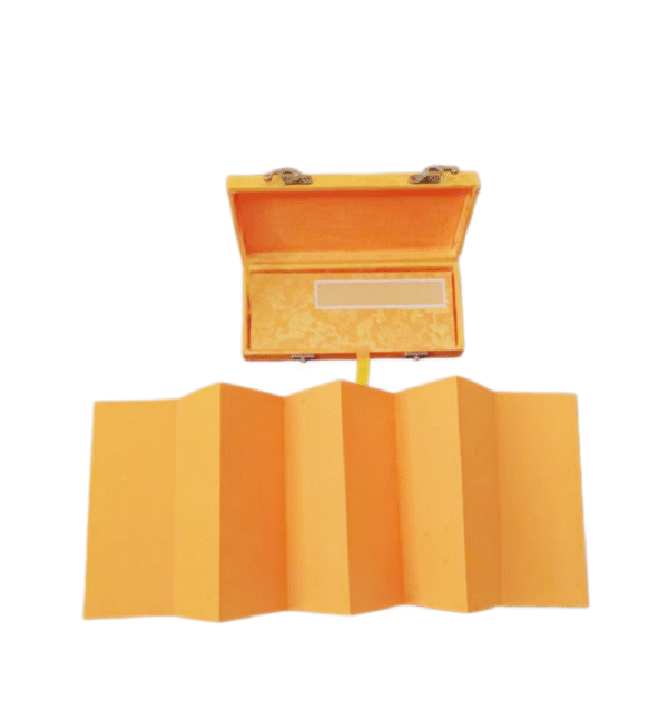 20.5*8.5*3.5cm Xuan Paper Booklet  for Marriage Certificate Book Min Song  Brocade Box Craft Artworks Package Case