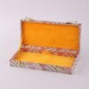 20.5*8.5*3.5cm Xuan Paper Booklet  for Marriage Certificate Book Min Song  Brocade Box Craft Artworks Package Case