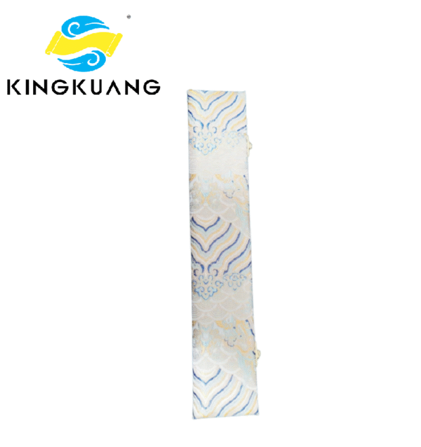 Xuan Paper Hand Scroll  100*34cm Song Brocade Box Pink  Cerulean Color Gift Necklaces Box