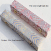 Xuan Paper Hand Scroll  100*34cm Song Brocade Box Pink  Cerulean Color Gift Necklaces Box