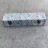 Xuan Paper Hand Scroll  100*34cm Song Brocade Box Pink  Cerulean Color Gift Necklaces Box
