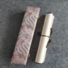 Xuan Paper Hand Scroll  100*34cm Song Brocade Box Pink  Cerulean Color Gift Necklaces Box