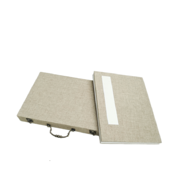 Articraft  Xuan paper Fine linen Dragon silk song brocade package gift box