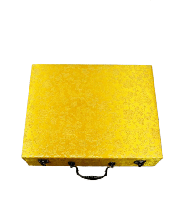 Xuan Paper Ancient Book Yin Pu Genealogy Package Song Brocade Box