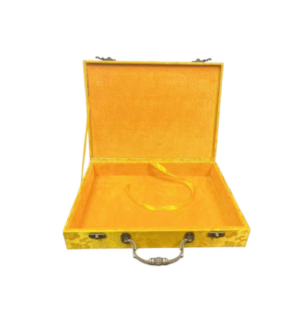 Xuan Paper Ancient Book Yin Pu Genealogy Package Song Brocade Box