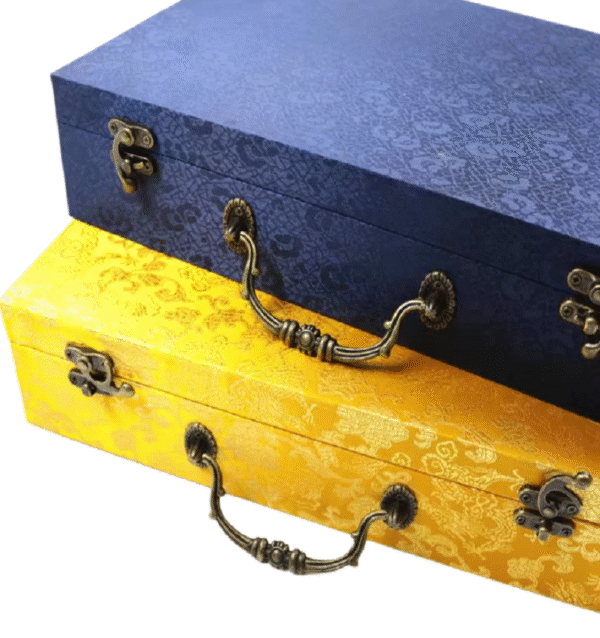Xuan Paper Ancient Book Yin Pu Genealogy Package Song Brocade Box