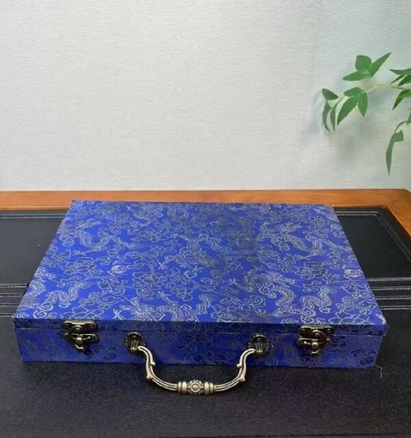 Xuan Paper Ancient Book Yin Pu Genealogy Package Song Brocade Box