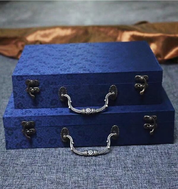 Xuan Paper Ancient Book Yin Pu Genealogy Package Song Brocade Box