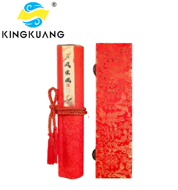 Tracing Copying  Phoenix Seeking A Mate Chinese Letter Pursuing love proposing marriage Copying calligraphy on Xuan paper hand scroll Brocade Box Sets
