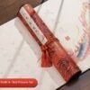 Tracing Copying  Phoenix Seeking A Mate Chinese Letter Pursuing love proposing marriage Copying calligraphy on Xuan paper hand scroll Brocade Box Sets