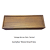 39*14*3.5cm Camphor Wood Insert Box Ancient Book, Jewerly ,Necklace Package  Gift Box