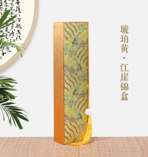 34*590cm  Xuan Paper Copying & Tracing Hand Scroll  Artworks Gift Set for Daoism Classic Scriptures < God of Wealth Scriptures> CAI SHEN JING