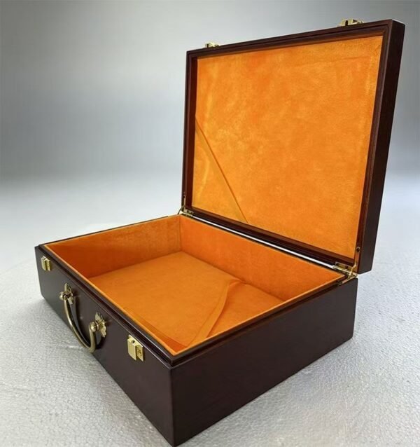 32*22*7.5cm  xuan paper Folding Album for Painting Calligraphy Redwood Solid wood Package Gift box  Set