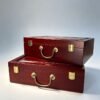 32*22*7.5cm  xuan paper Folding Album for Painting Calligraphy Redwood Solid wood Package Gift box  Set
