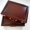32*22*7.5cm  xuan paper Folding Album for Painting Calligraphy Redwood Solid wood Package Gift box  Set