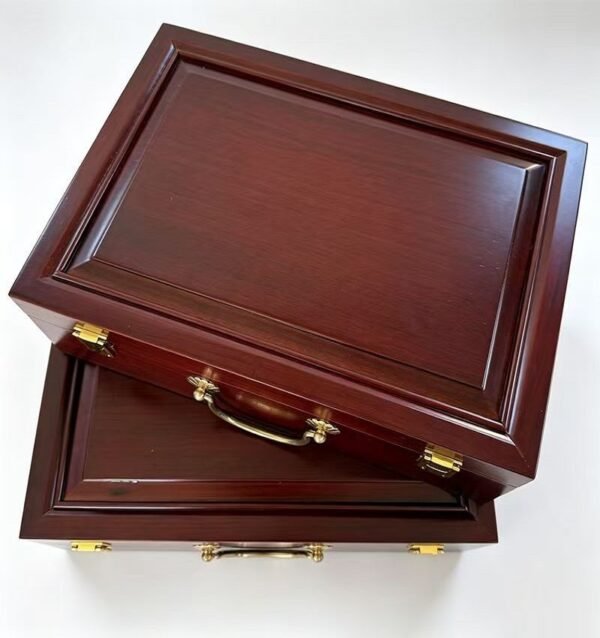32*22*7.5cm  xuan paper Folding Album for Painting Calligraphy Redwood Solid wood Package Gift box  Set