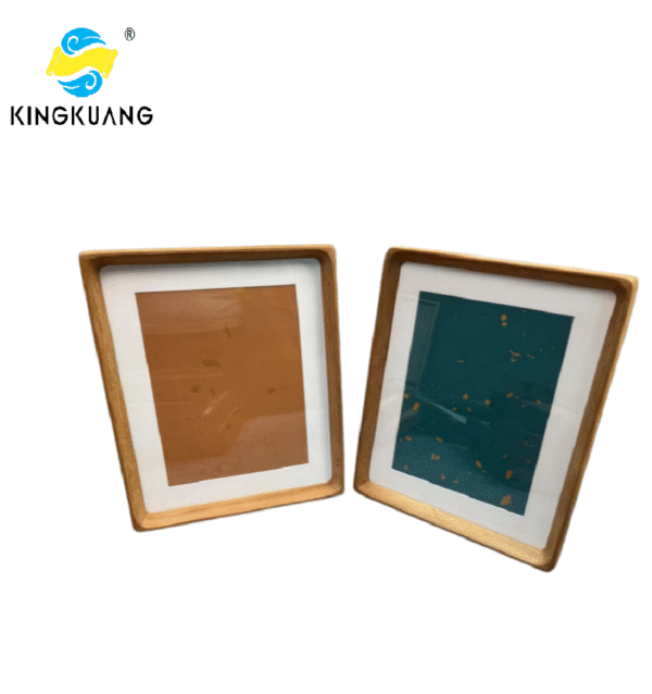 000 10 " Xuan Paper Pinball Internal Rounded Corners Painting Photor Frame Wood Frame