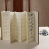 002 16*8.5cm Tracing Copying Writing Paper Xuan Paper Art Paper Hanji Shodo Calligraphy Folding Book Set of The Heart of Sutra