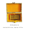 Student Lucky Mascot of Top Rank Exam by Golden List Ode.Seven-Star Protection, Golden List Title  Bracket and  Song Brocade Box Set