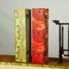 Xuan Paper Hand Scroll  Red Phoenix Tail Song Brocade Box Luxury Jewelry Samite Box Customed