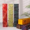 Xuan Paper Hand Scroll  Red Phoenix Tail Song Brocade Box Luxury Jewelry Samite Box Customed