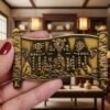 Home Town Hall Artifact Copper Scroll Crafts Heavenly Official Blessings HandiCrafts