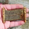 Student Lucky Mascot of Top Rank Exam by Golden List Ode.Seven-Star Protection, Golden List Title  Bracket and  Song Brocade Box Set
