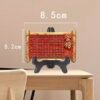 Student Lucky Mascot of Top Rank Exam by Golden List Ode.Seven-Star Protection, Golden List Title Vermilion  Red Color  Crafts