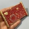 Student Lucky Mascot of Top Rank Exam by Golden List Ode.Seven-Star Protection, Golden List Title Vermilion  Red Color  Crafts