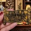 Home Town Hall Artifact Copper Scroll Crafts Heavenly Official Blessings HandiCrafts