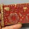 Student Lucky Mascot of Top Rank Exam by Golden List Ode.Seven-Star Protection, Golden List Title Vermilion  Red Color  Crafts