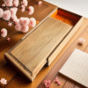 32*16*3.5cm Xuan Paper Rice Paper Calligraphy of Ablum Camphor Wood Gift Package Insert Box