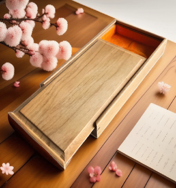32*16*3.5cm Xuan Paper Rice Paper Calligraphy of Ablum Camphor Wood Gift Package Insert Box