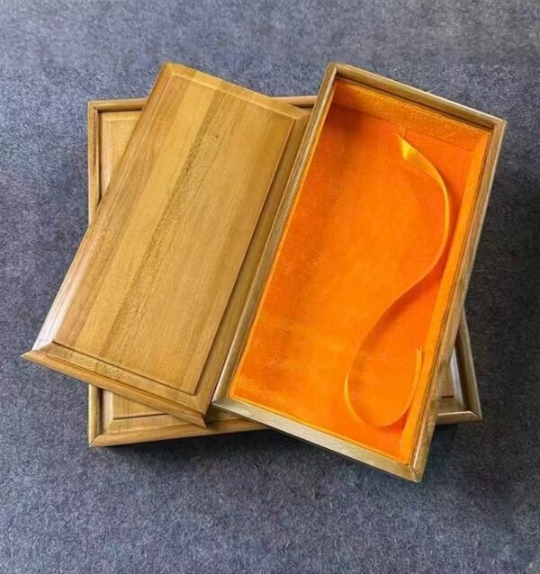 32*16*3.5cm Xuan Paper Rice Paper Calligraphy of Ablum Camphor Wood Gift Package Insert Box
