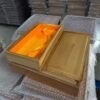 32*16*3.5cm Xuan Paper Rice Paper Calligraphy of Ablum Camphor Wood Gift Package Insert Box