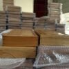 32*16*3.5cm Xuan Paper Rice Paper Calligraphy of Ablum Camphor Wood Gift Package Insert Box