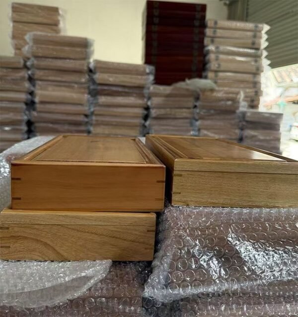 32*16*3.5cm Xuan Paper Rice Paper Calligraphy of Ablum Camphor Wood Gift Package Insert Box