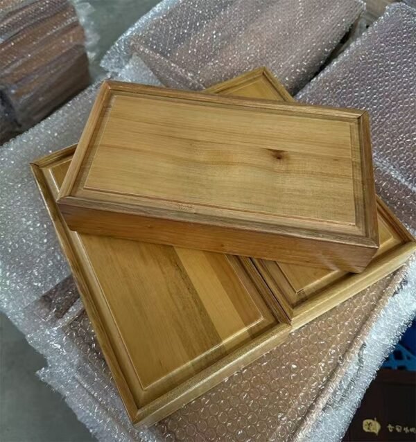32*16*3.5cm Xuan Paper Rice Paper Calligraphy of Ablum Camphor Wood Gift Package Insert Box
