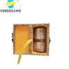 Buddhism Yellow  Eternal Blue Xuan Paper Calligraphy Paper Hand Scroll Song Brocade Samite Box Set of Writing The Heart of Sutra