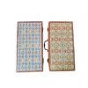 32*16*4.5cm Xuan Paper Folding Book Rectangle Song Brocade Faces Rosewood Solid Wood Package  Silk Necklace Gift  Jewerly Storage Box