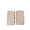 32*16*4.5cm Xuan Paper Folding Book Rectangle Song Brocade Faces Rosewood Solid Wood Package  Silk Necklace Gift  Jewerly Storage Box